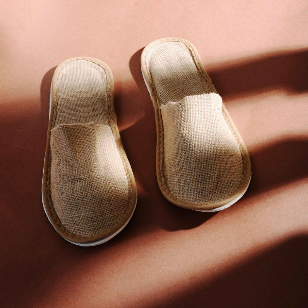 Jute Slippers | Eco friendly Slipper for Hotels Hospitals Airlines