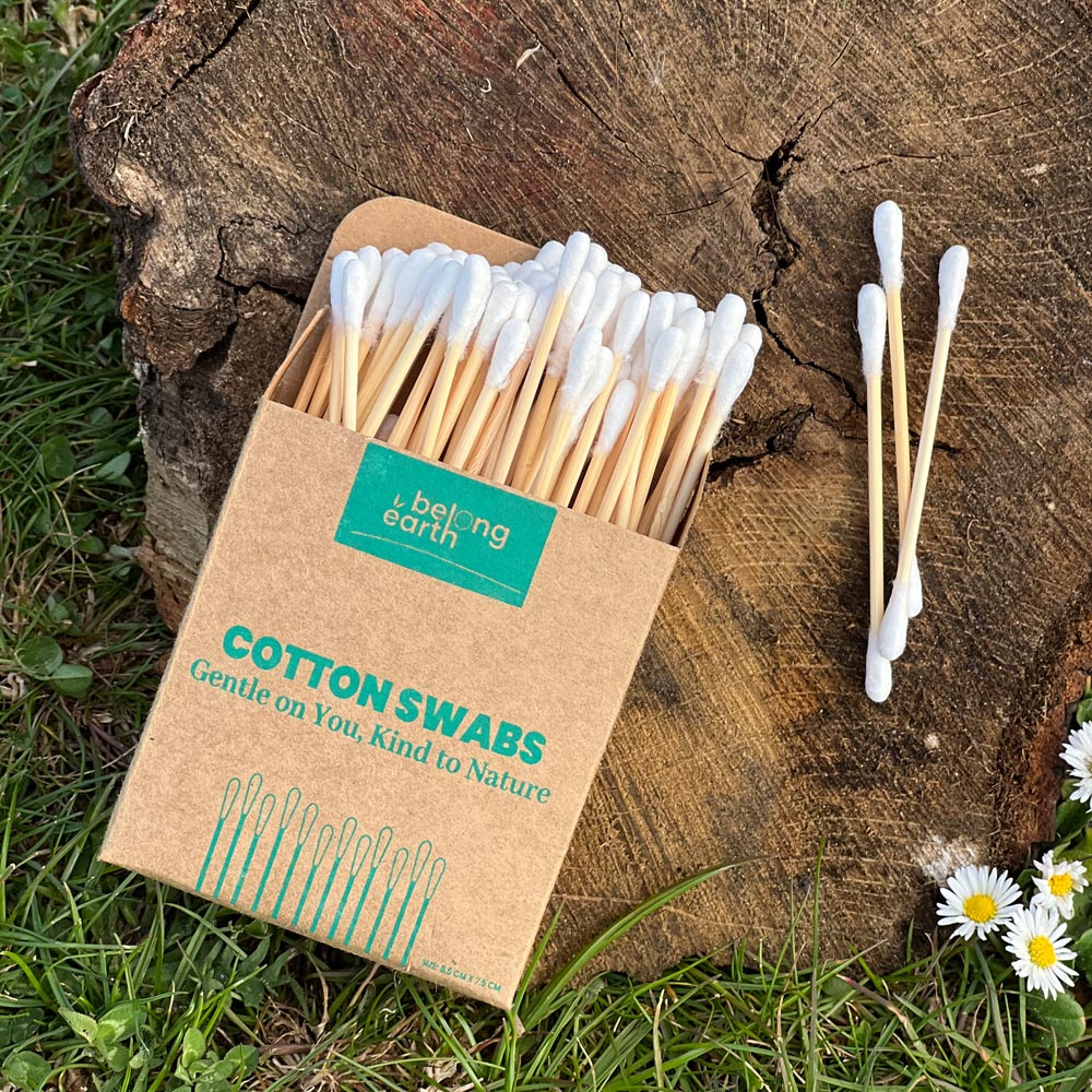 Bamboo Cotton Swabs