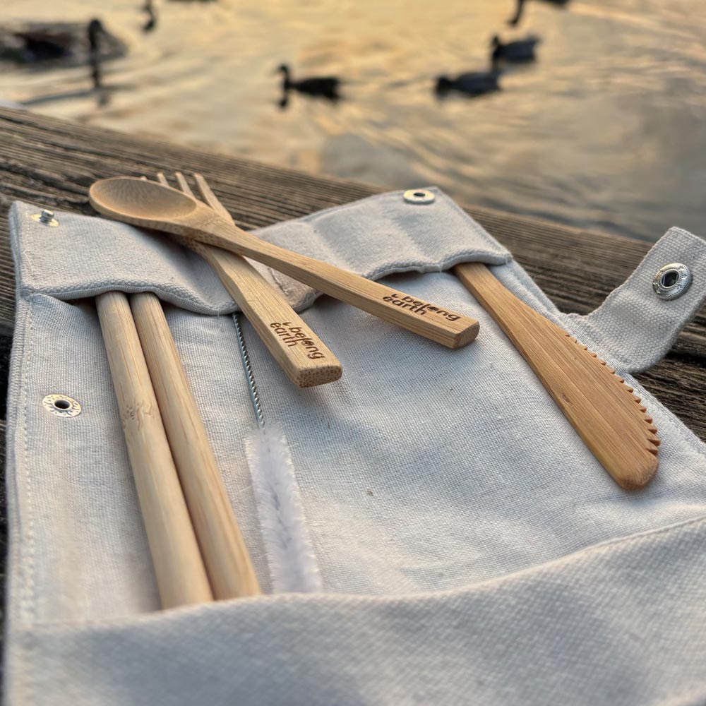 Bamboo Pouch Cutlrey