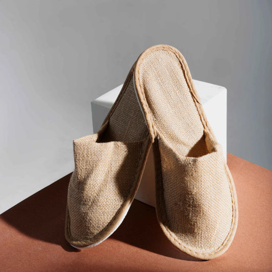 Jute Slippers | Eco friendly Slipper for Hotels Hospitals Airlines